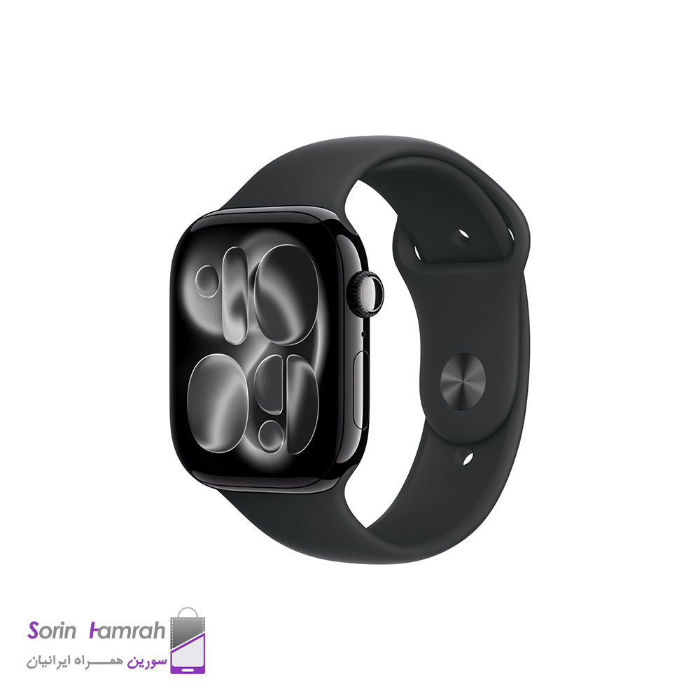 اپل واچ سری 11 مدل 46mm بدنه آلومینیوم با بند سیلیکونی